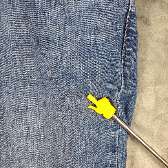 Levis 415 Classic Bootcut Jeans 20W Denim Medium Wash High Rise Stretch Western - Picture 3 of 10